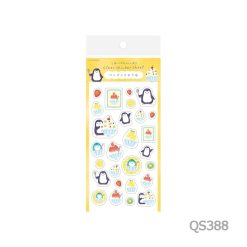 Furukawa Paper Clear Sticker Sheet – Penguins and Shaved Ice — gallery