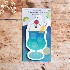 Furukawa Paper Die-Cut Folded Letter Set – Blue Soda Seal