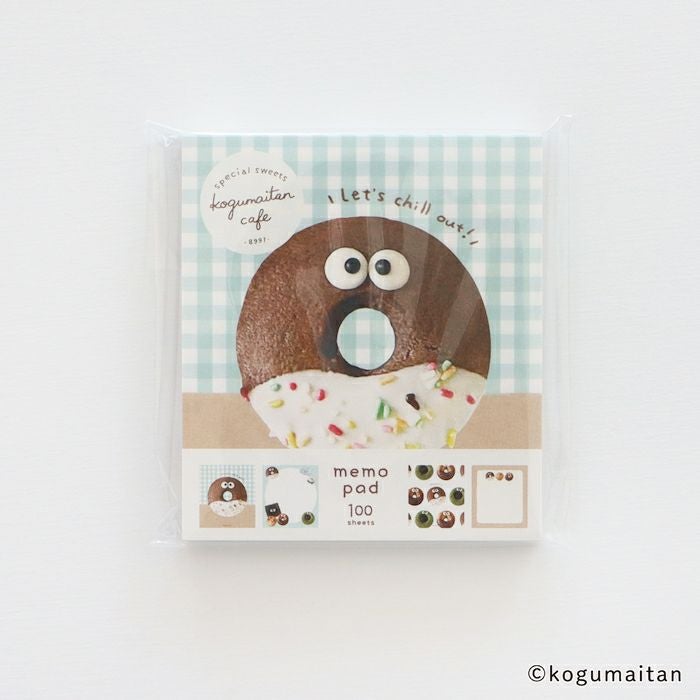 Furukawa Paper Kogumaitan Café Memo Pad - Donasuke