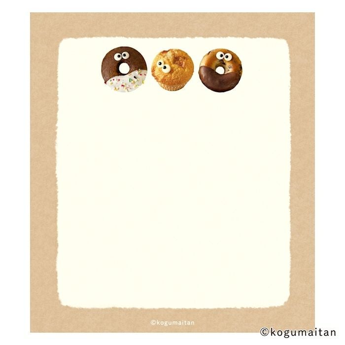 Furukawa Paper Kogumaitan Café Memo Pad - Donasuke