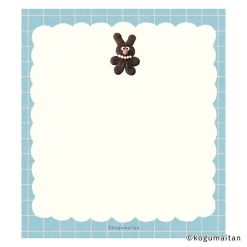 Furukawa Paper Kogumaitan Café Memo Pad - Kumasuru
