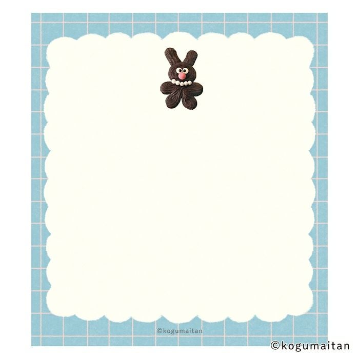 Furukawa Paper Kogumaitan Café Memo Pad - Kumasuru