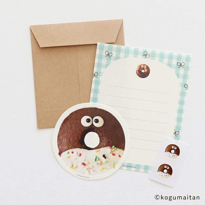 Furukawa Paper Kogumaitan Café Mini Letter Set - Donasuke