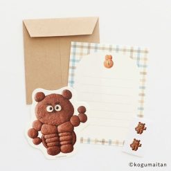 Furukawa Paper Kogumaitan Café Mini Letter Set - Kumasuru