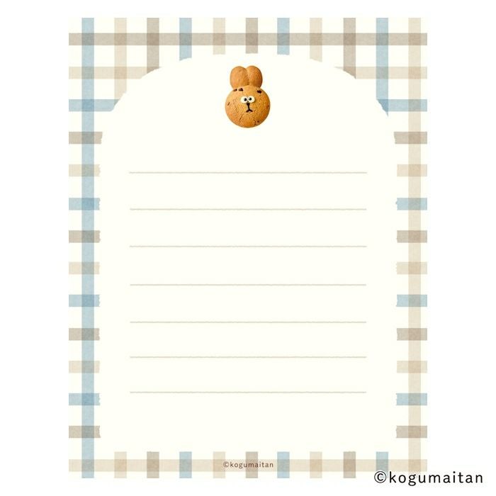 Furukawa Paper Kogumaitan Café Mini Letter Set - Kumasuru