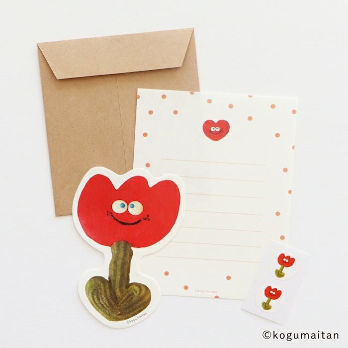 Furukawa Paper Kogumaitan Café Mini Letter Set - Tully