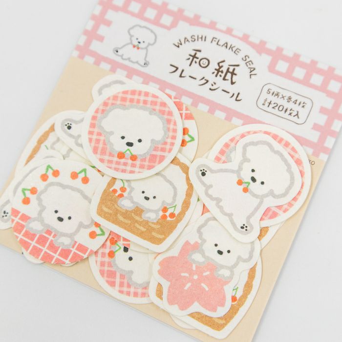 Furukawa Paper Spring Limited Stickers - Dog