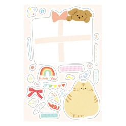 Furukawa Paper Message Stickers - Animal