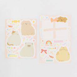 Furukawa Paper Message Stickers - Animal