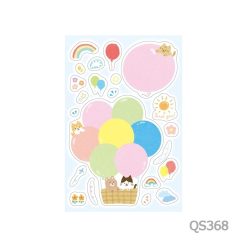Furukawa Paper Message Stickers - Balloons