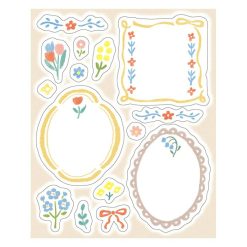 Furukawa Paper Message Stickers - Brooch