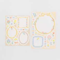 Furukawa Paper Message Stickers - Brooch