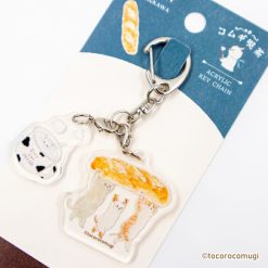 Furukawa Paper Tocorocomugi Keychain - Bread