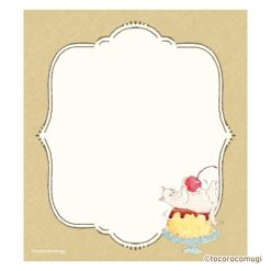 Furukawa Paper Tocorocomugi Memo Pad - Sweets