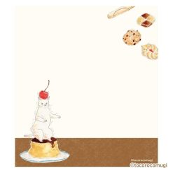 Furukawa Paper Tocorocomugi Memo Pad - Sweets