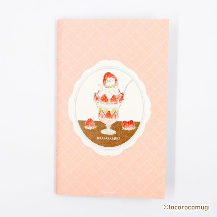 Furukawa Paper Tocorocomugi Notebook - Strawberry