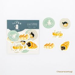 Furukawa Paper Tocorocomugi Stickers - Bread