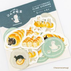 Furukawa Paper Tocorocomugi Stickers - Bread