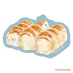 Furukawa Paper Tocorocomugi Vinyl Sticker Set - Bread
