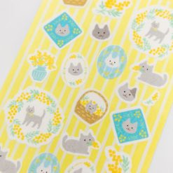 Furukawa Paper Spring Limited Sticker Sheet - Cat