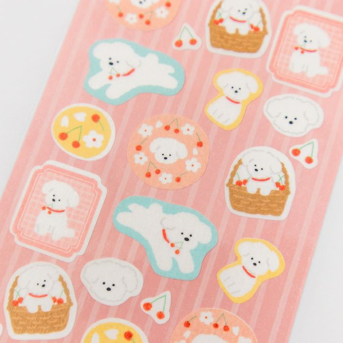 Furukawa Paper Spring Limited Sticker Sheet - Dog