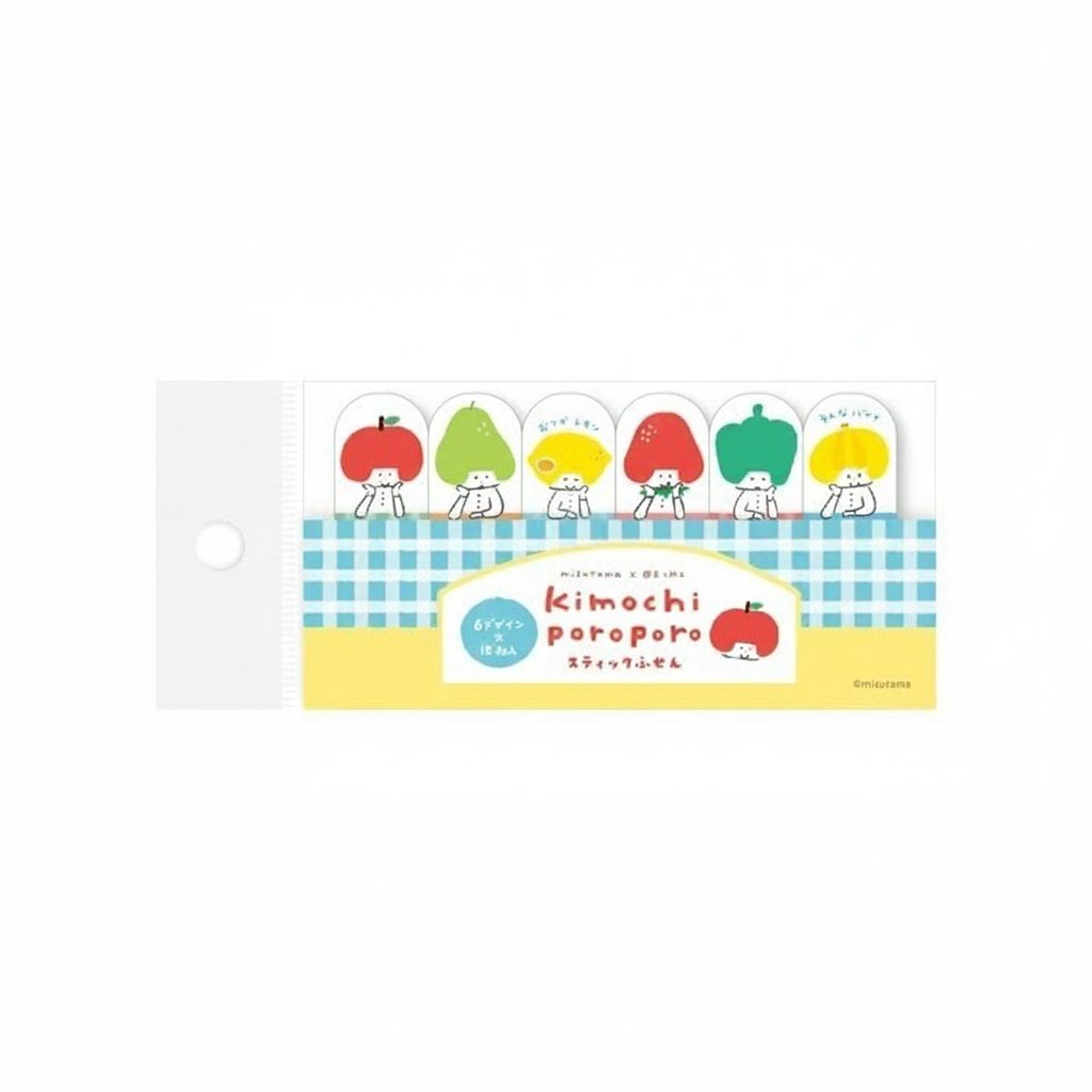 Furukawa Paper x Mizutama Sticky Notes – Vegetables & Fruits