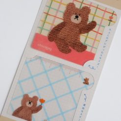 Furukawashiko ChocoLog Clear Writing Mat – Bear — gallery