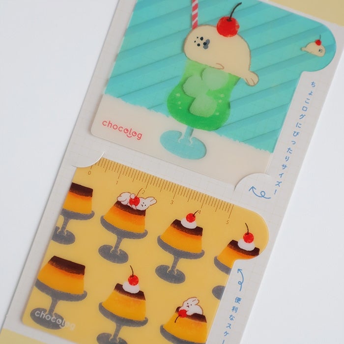 Furukawashiko ChocoLog Clear Writing Mat – Sweets — gallery