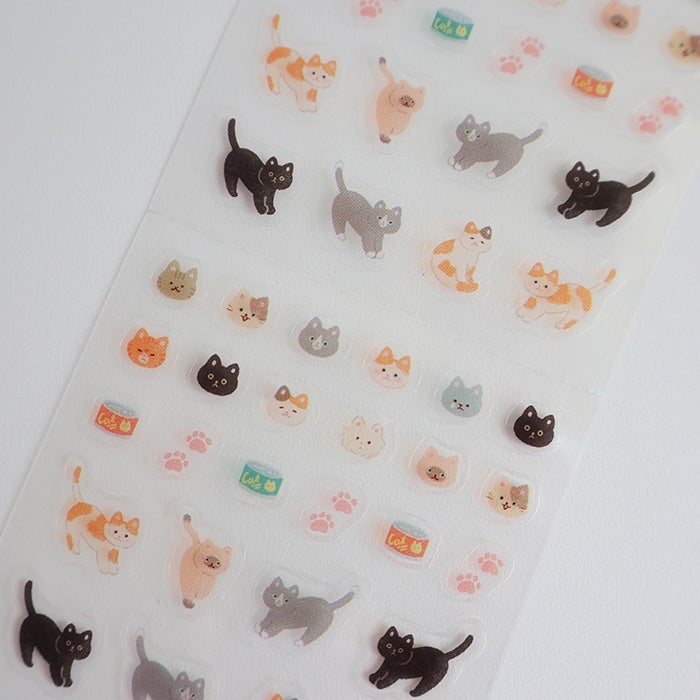 Furukawashiko ChocoLog Sticker Sheet – Cats — gallery
