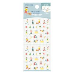 Furukawashiko ChocoLog Sticker Sheet – Daily Life