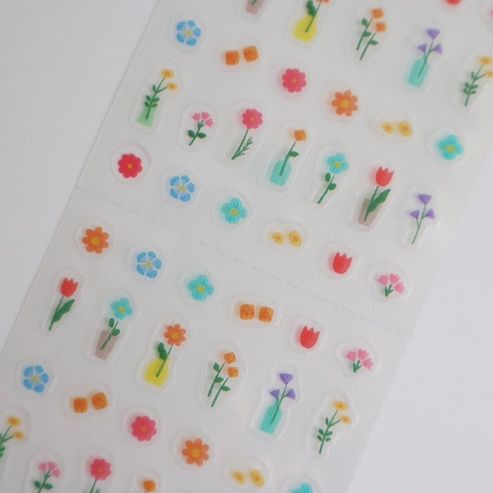 Furukawashiko ChocoLog Sticker Sheet – Flowers — gallery