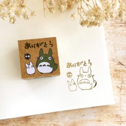 Studio Ghibli Totoro Thank You Rubber Stamp
