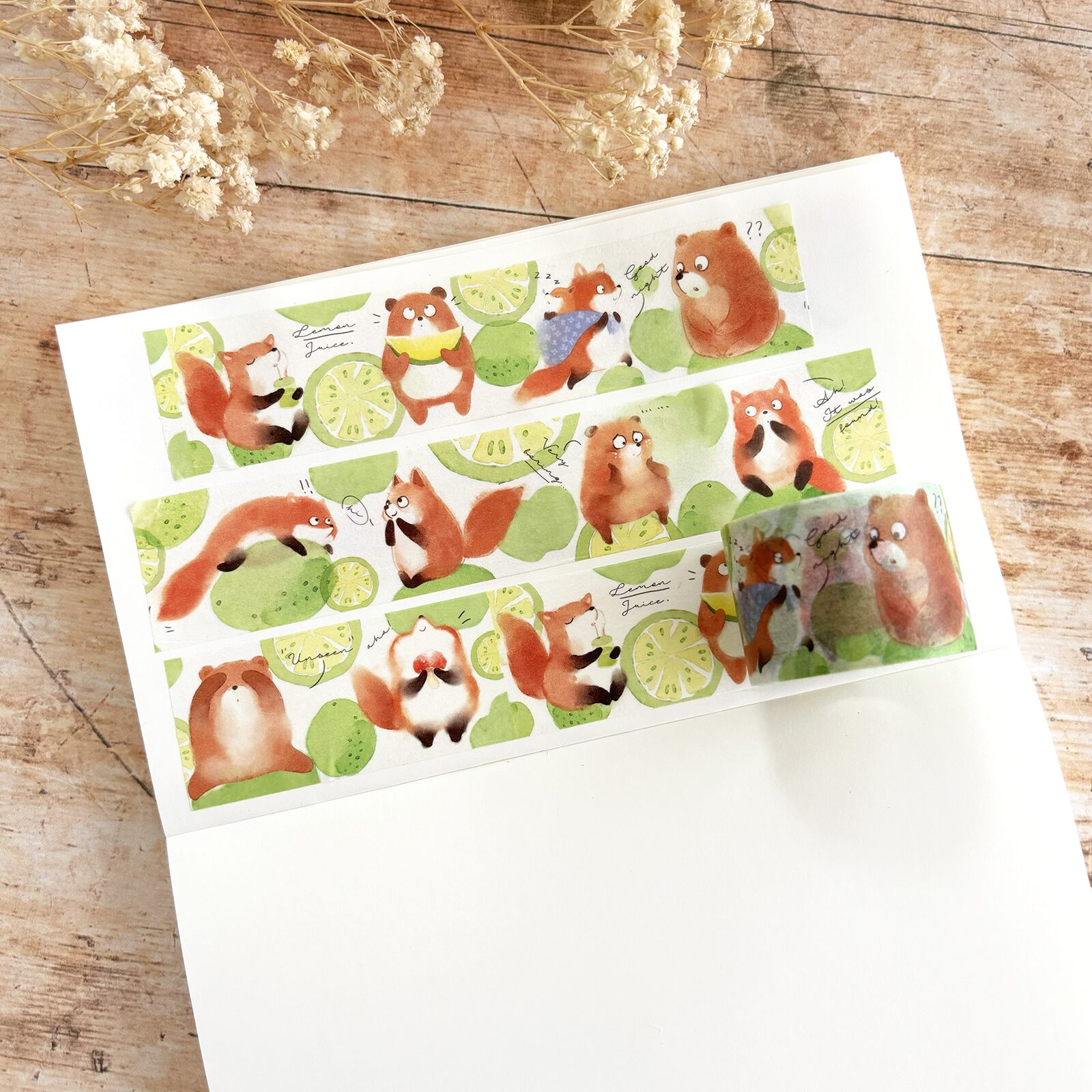 Infeel.Me Washi Tape - Cute Animals