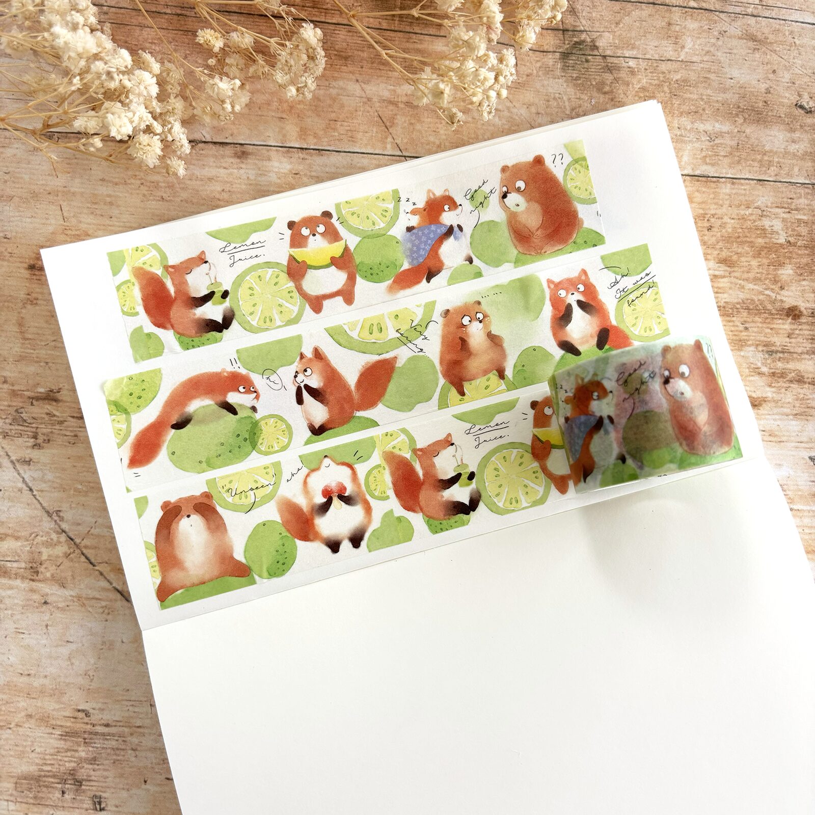 Infeel.Me Washi Tape - Cute Animals