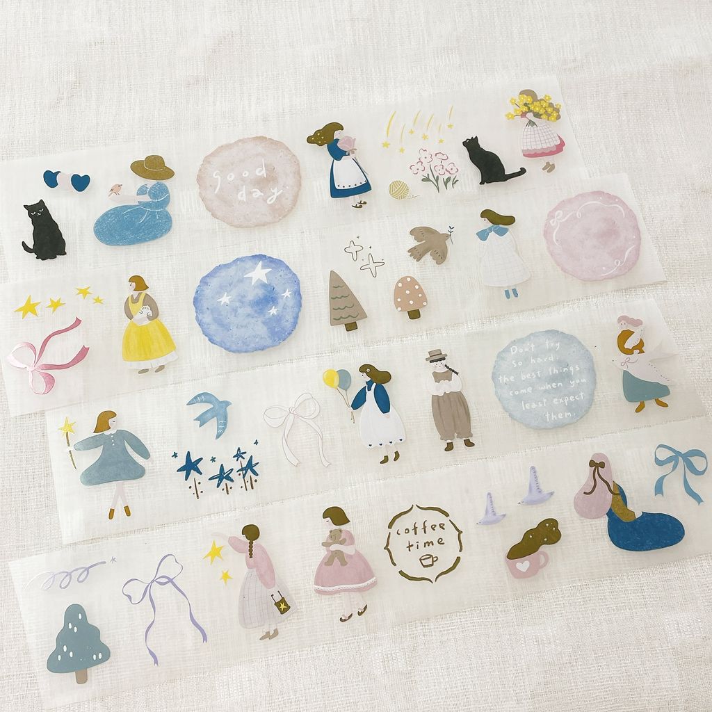 Hairmo x 63penhouse Petite Romance PET Tape — gallery