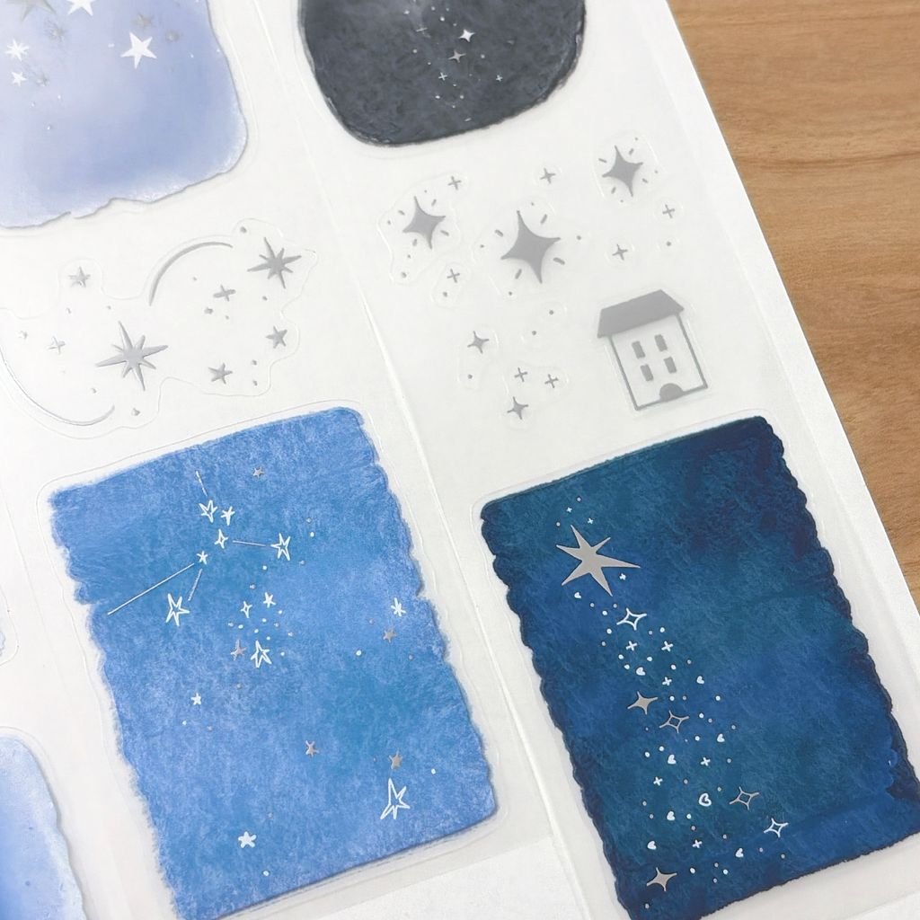 Hairmo x 63penhouse Starlit Sky PET Tape — gallery