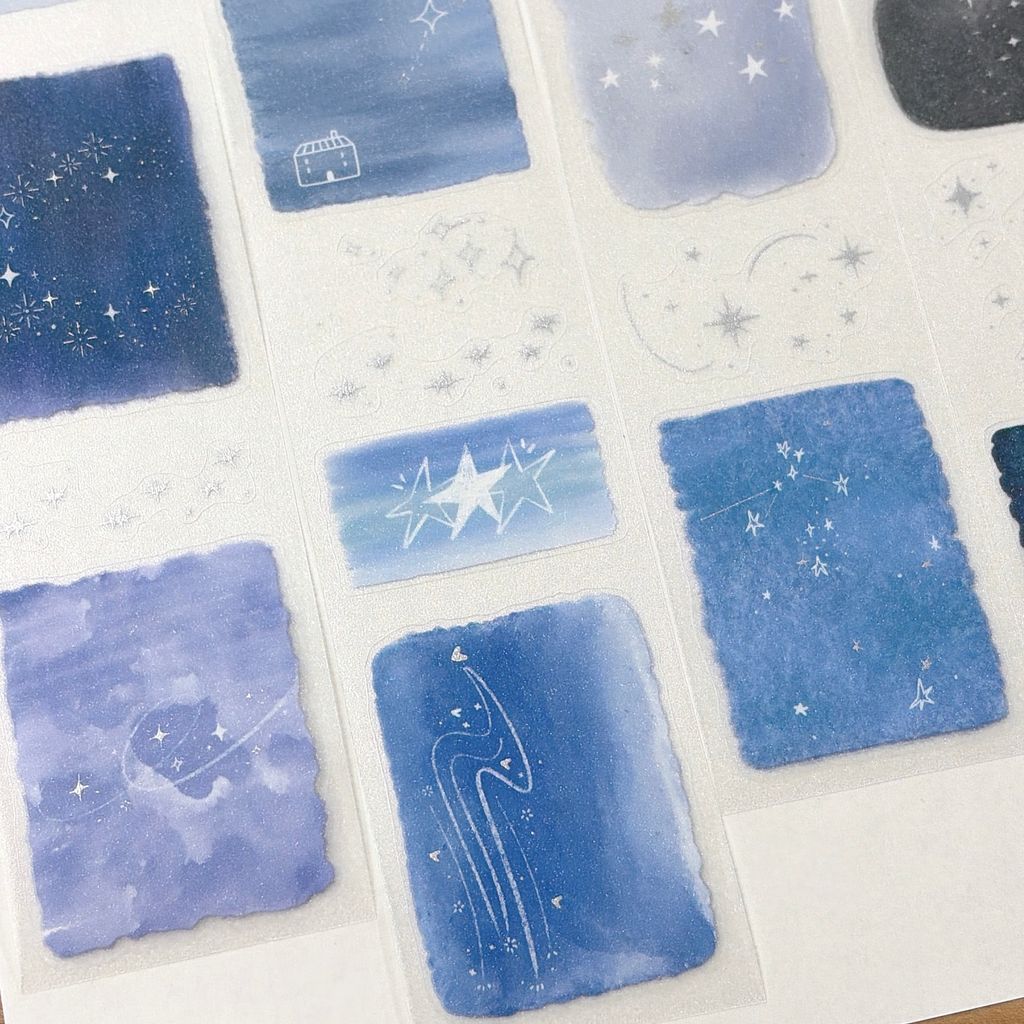 Hairmo x 63penhouse Starlit Sky PET Tape — gallery