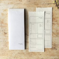Hanen Studio Receipt Memo Pad