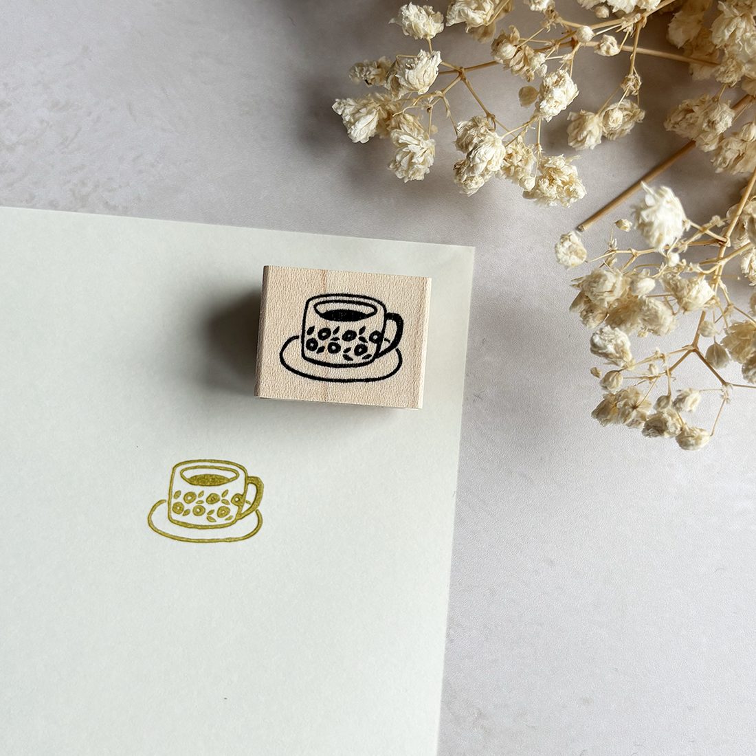 Hankodori Rubber Stamp – Cuppa