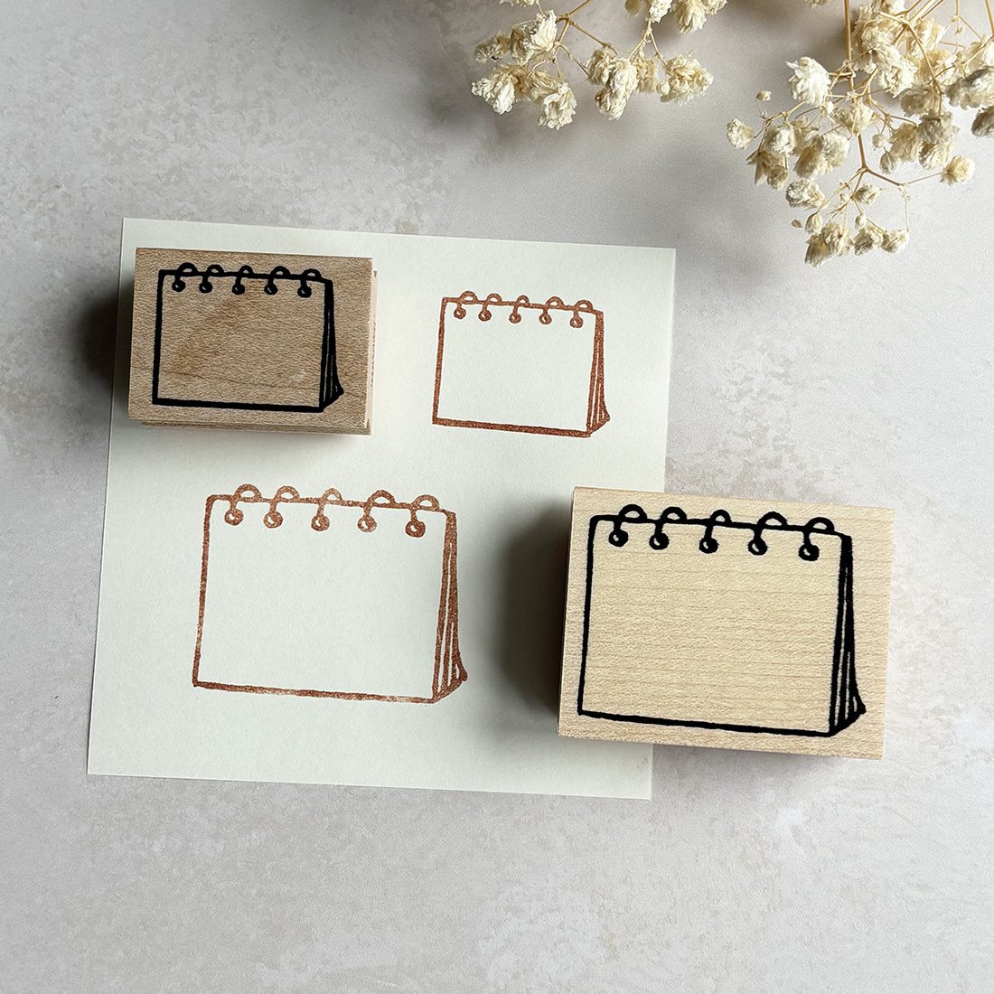 Hankodori Rubber Stamp – Ring Note