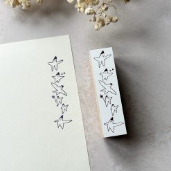 Hankodori Rubber Stamp – Star Family