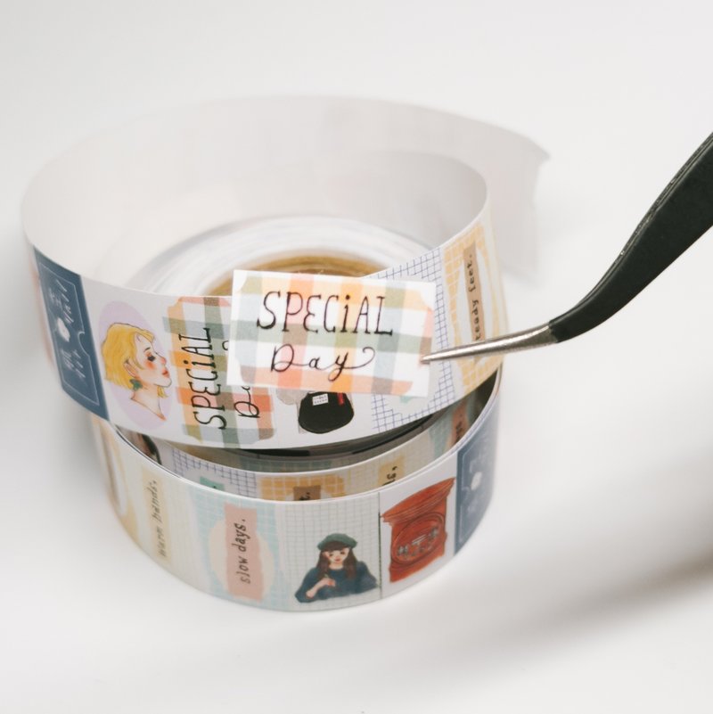 La Dolce Vita Label Sticker Roll - Writing Letters to You - Image 3