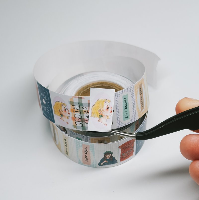 La Dolce Vita Label Sticker Roll - Writing Letters to You - Image 4