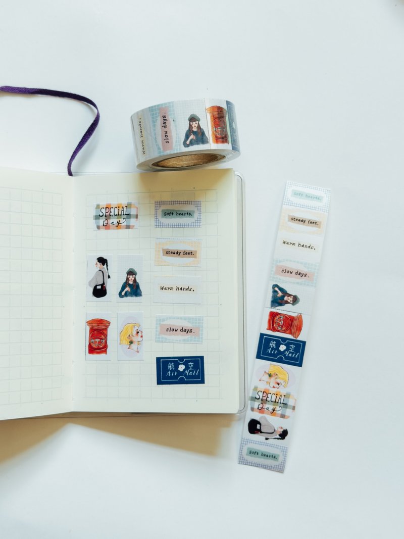 La Dolce Vita Label Sticker Roll - Writing Letters to You - Image 6