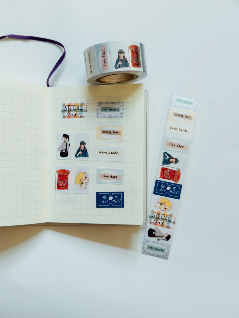 La Dolce Vita Label Sticker Roll - Writing Letters to You - Image 8