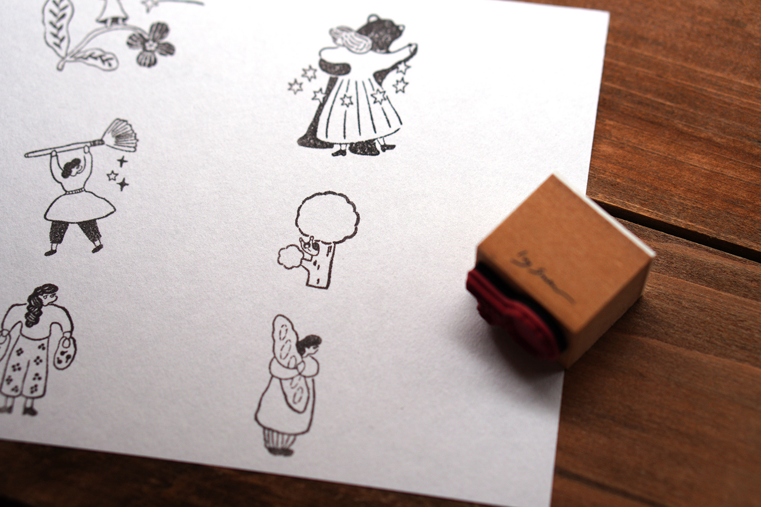 Ivy Snow Hey! Rubber Stamp - Image 2