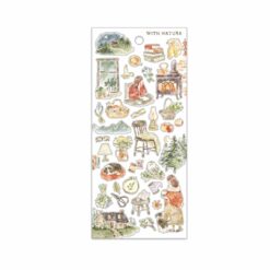 Mind Wave With Nature Stickers (6 designs)