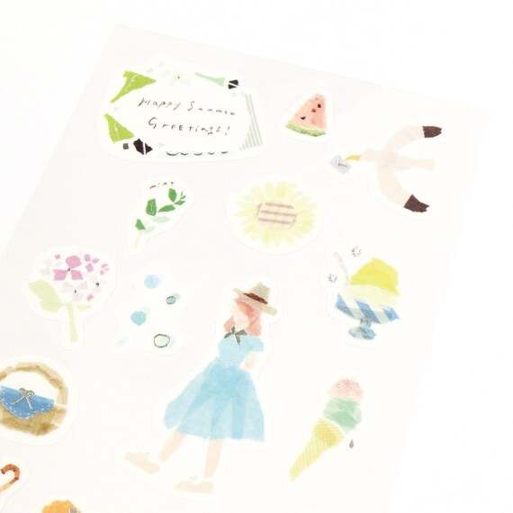 Miki Tamura Stickers - Summer - Image 2