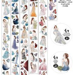 DingDing Girls Tape - A21 (washi or PET)