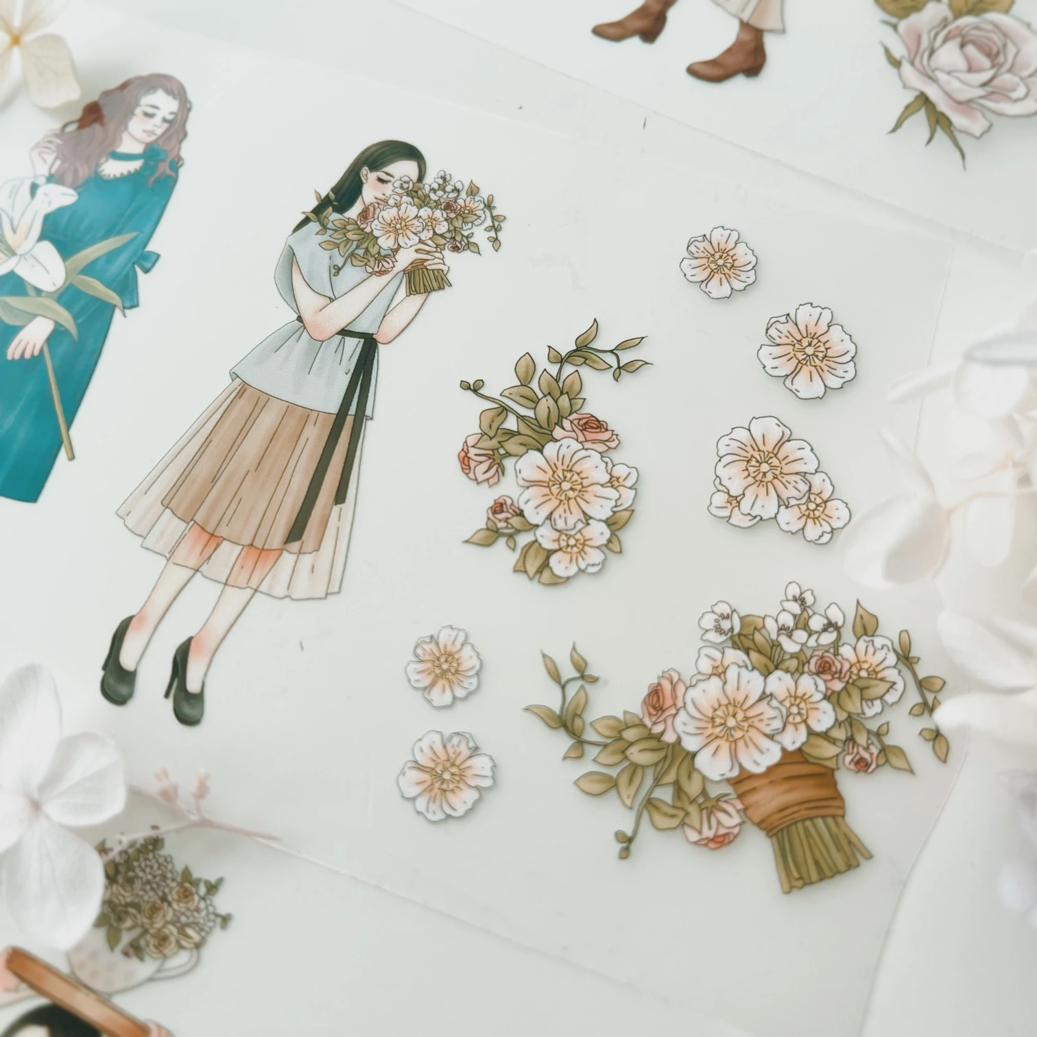Journal Pages x Windry Ramadhina Bouquet PET Tape